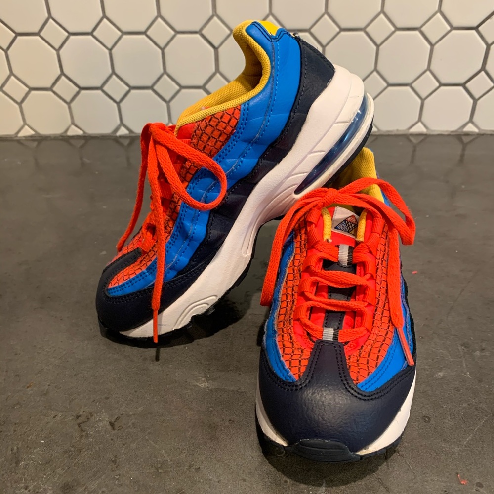 Nike Air Max 95 Now GS 'Crimson Blue US 1Y